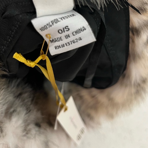 NWT ⚜️🤎⚜️ House of Harlow 1960 Leopard Faux Fur Bucket Hat - Picture 9 of 9